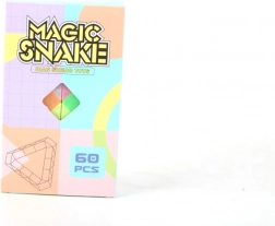 Łamigłówka WĄŻ przezroczysty - 60 szt.