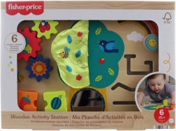 Fisher-Price drewniana tablica sensoryczna Ogródek