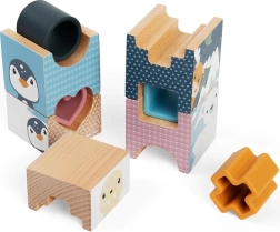 Puzzle kostka Arktyczna wieża Bigjigs Toys