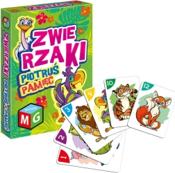 Gra karciana Piotruś Pamięć Zwierzątka