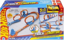 autodroga hot wheels track creator – trzy pętle