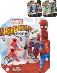 Mattel Hot Wheels Skate tematyczny zestaw fingerboard ze skateboardem i butami – 1 sztuka