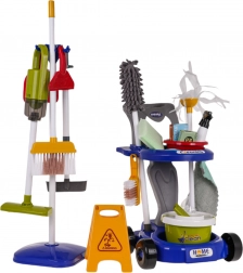 Dziecięcy zestaw do sprzątania MEGA z akcesoriami