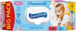 Nawilżane chusteczki Superfresh Baby 120 szt.