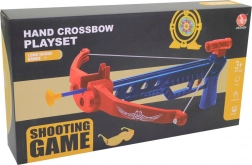 Łuk ze strzałami i tarczą dla dzieci