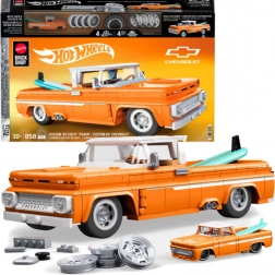 Klocki HOT WHEELS Elite Brick Shop Custom ’62 Chevrolet, 858 elementów