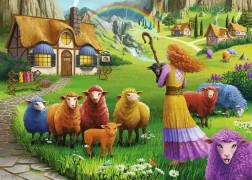 Ravensburger puzzle Kolorowa fala 1000 elementów