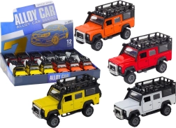 Samochodzik terenowy z otwieranymi drzwiami i efektami świetlnymi