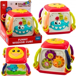 Interaktywna edukacyjna kostka dla małych dzieci
