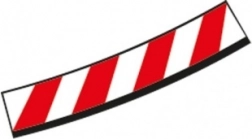 wewnętrzne pobocza do nachylonego zakrętu 4/15° do torów CARRERA EVOLUTION, DIGITAL 132 i DIGITAL 124