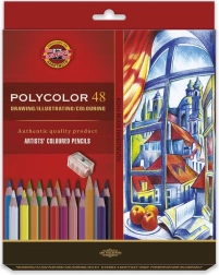 Pastele artystyczne KOH-I-NOOR Polycolor, 48 szt.