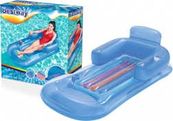 Nadmuchiwane leżakowisko z oparciem i podłokietnikami BESTWAY 161 × 84 cm