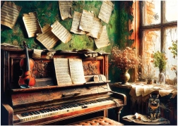 ANATOLIAN Puzzle Piano XL 700 elementów