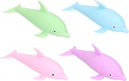 gumowy delfin do kąpieli ze światłem 16 cm