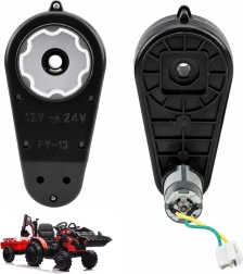 Silnik z przekładnią 24 V (RS550, 12 000 obr./min) do pojazdu elektrycznego SX2068 - 1 sztuka
