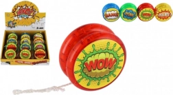 Świecące plastikowe jojo 6 cm