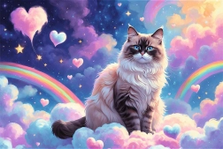 Trefl Puzzle Kot domowy 160 elementów