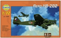 Model samolotu Aero MB-200 w skali 1:72