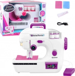 Dziecięca maszyna do szycia ze światłem i dźwiękami