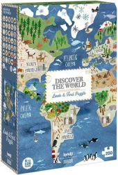 Puzzle Londji mapa świata
