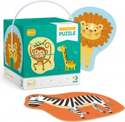 Dodo puzzle 2–4 elementy zwierzęta