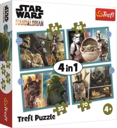 Puzzle 4w1 STAR WARS: THE MANDALORIAN