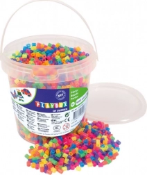 Koraliki do zaprasowywania w wiaderku neonowe 5000 szt.