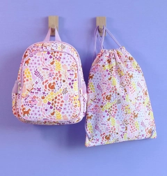 Dziecięcy worek sportowy Kwiatowy ogród – A Little Lovely Company
