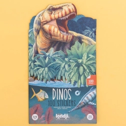 Zdejmowane naklejki Dinozaury - Londji