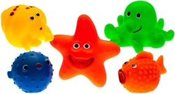 Morskie zwierzątka do kąpieli 5 szt.