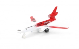 metalowe samolocik na napęd wsteczny z muzyką i światłami