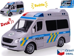 Auto policyjne CZ 1:20 ze światłami i dźwiękami
