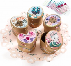 Djeco Zestaw kreatywny Pudełka do ozdabiania