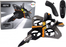 Zdalnie sterowany myśliwiec R/C – srebrny