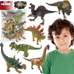 Woopie zestaw figurek dinozaurów 6 szt. T‑Rex