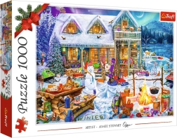 Puzzle 1000 elementów TREFL Zimowy czas XMAS