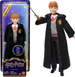 Lalka Ron Weasley w stroju czarodzieja z różdżką