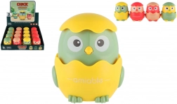 Kurczątko z mechanizmem inercyjnym, plastikowe 7 × 8 cm