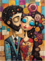 Puzzle Niewinna miłość 1000 elementów ANATOLIAN