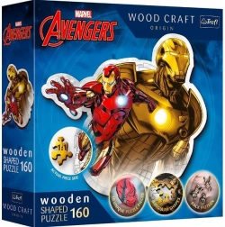 Drewniane puzzle MARVEL Heroes 160 elementów