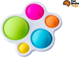 Dimpl miękkie poduszki do ściskania dla niemowląt od FAT BRAIN