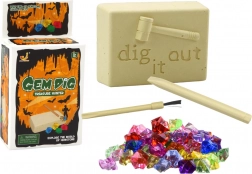 Mini zestaw archeologiczny Narzędzia do wykopywania kryształów