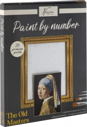 Malowanie po numerach – Dziewczyna z perłą 40 × 50 cm