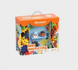 Klocki waffle mini – domek 148 elementów