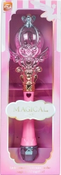 Magiczna świecąca różdżka z dźwiękami dla dzieci
