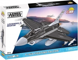 Klocki F-16D Fighting Falcon 1:48 – licencowana replika od Lockheed Martin