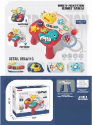 Edukacyjny stolik z koszykówką Dino