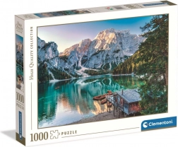 Puzzle Clementoni High Quality – Szmaragdowe jezioro Braies 1000 elementów