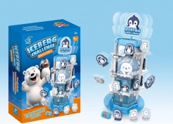 Gra zręcznościowa z balansującymi niedźwiedziami i pingwinami