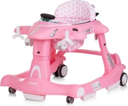 Chodzik 3w1 Samolot Różowy